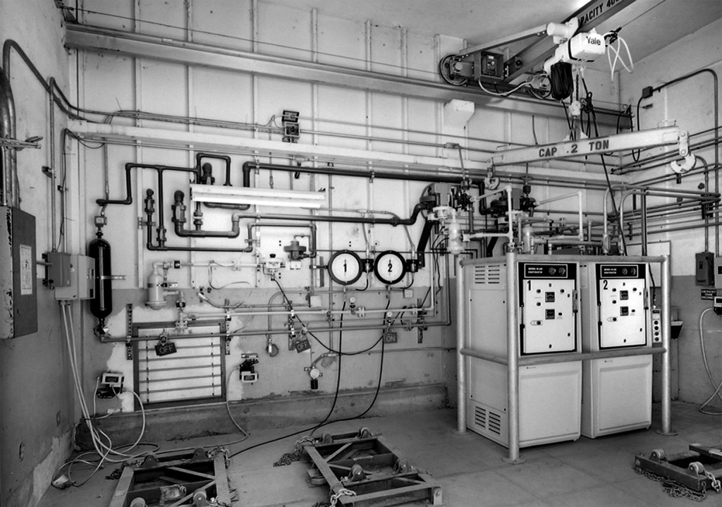 San Francisco Oakland Bay Bridge Sterling Street Substation Mechanical room HAER CA-32